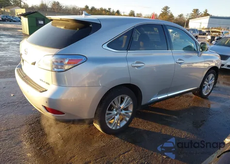 2010 Lexus Rx 450H from USA, damaged, VIN JTJZB1BA0A2001942